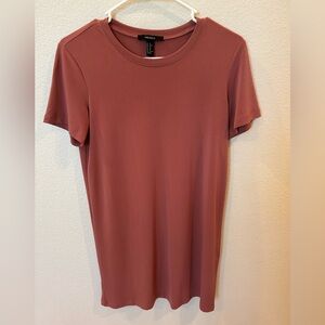 Forever 21 Terracotta Short Sleeve Tee